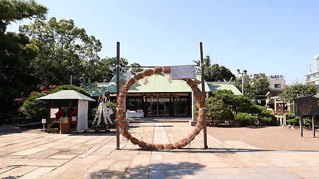 和田神社「茅の輪くぐり」