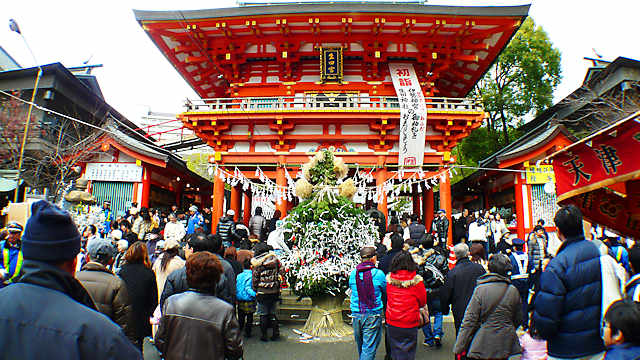 神戸・生田神社の初詣