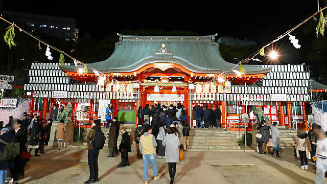 神戸・生田神社の初詣