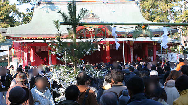 神戸・長田神社の初詣