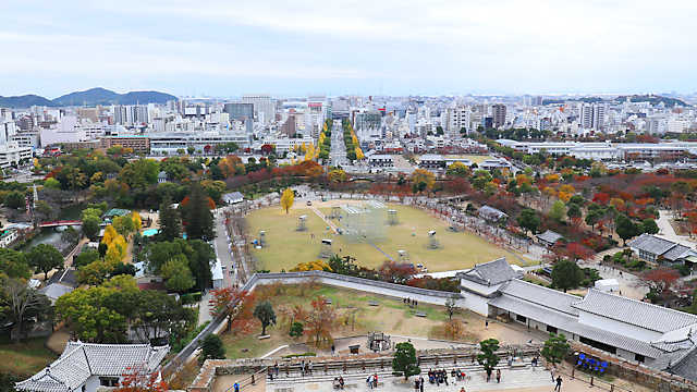 姫路城三の丸広場