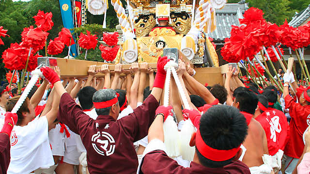 湊神社秋祭り