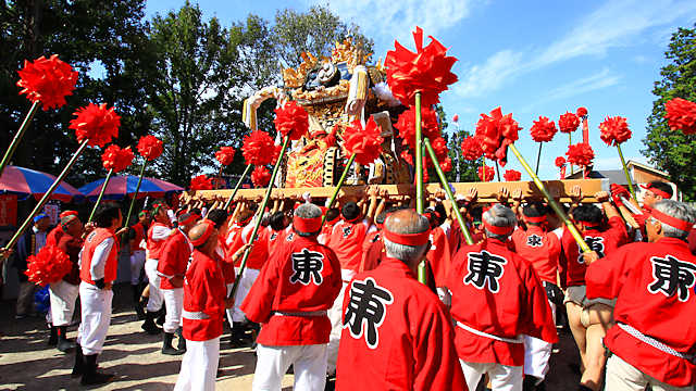 高岳神社秋祭り