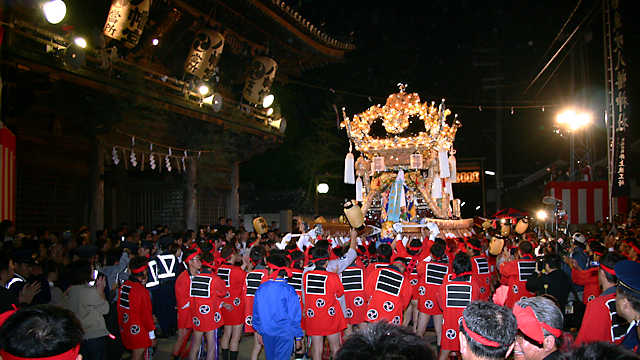 魚吹八幡神社秋祭り