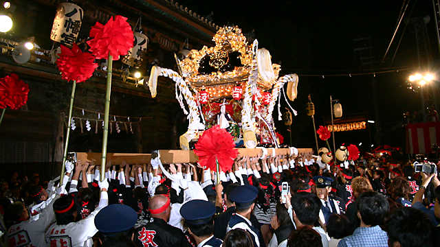 魚吹八幡神社秋祭り