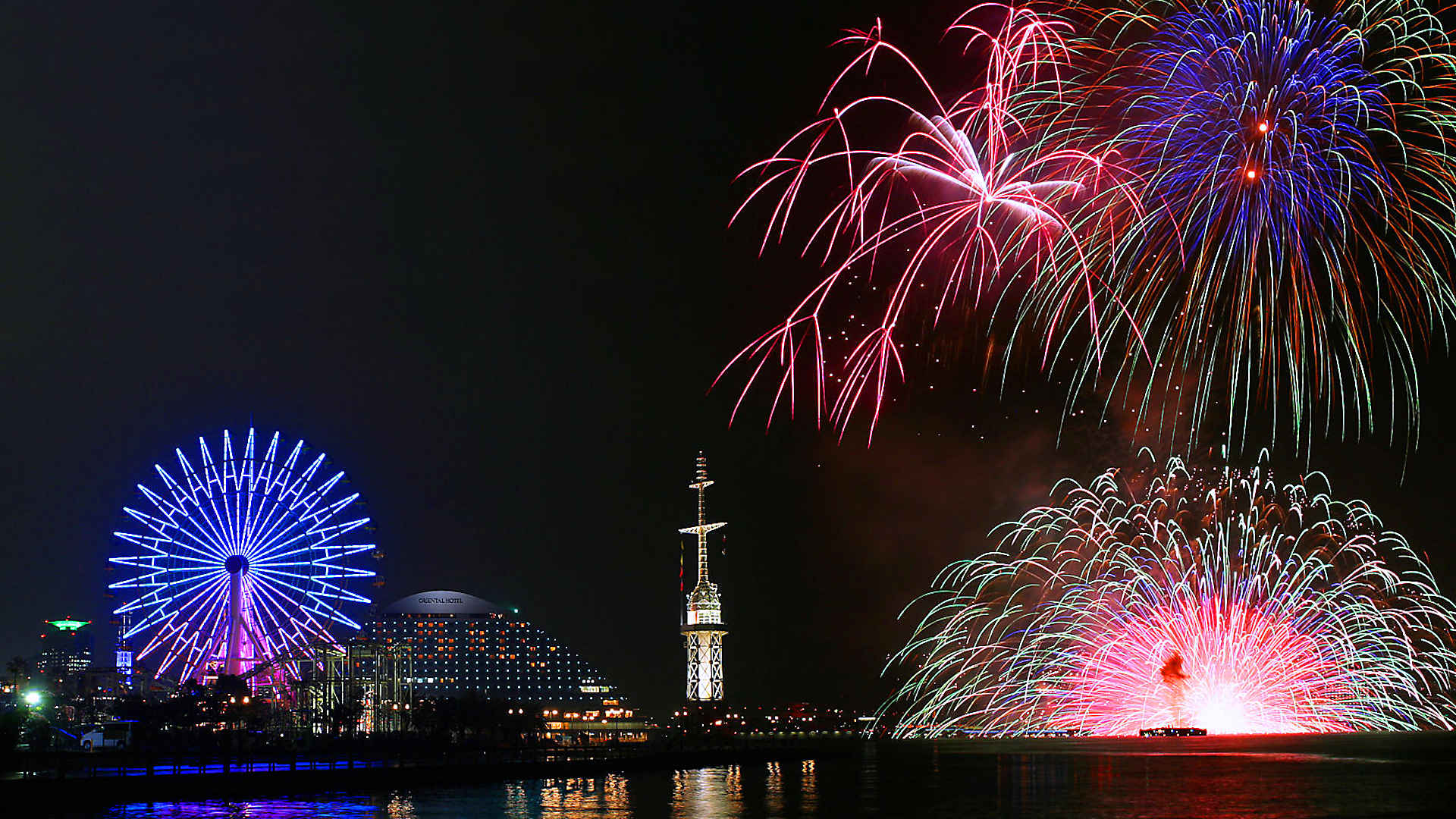 みなとこうべ海上花火大会19