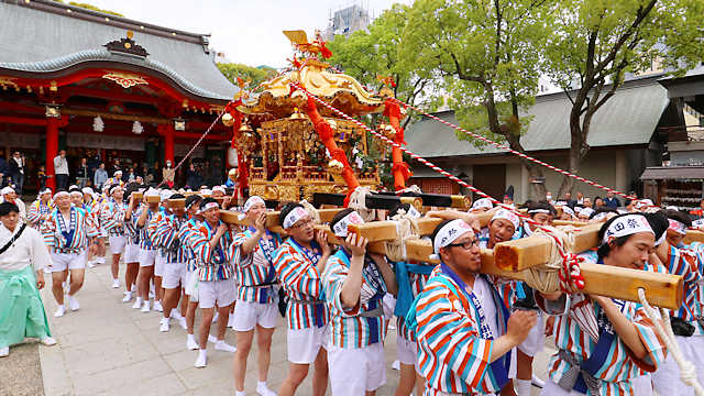 生田祭 神戸生田神社の神幸式・氏子奉幣祭