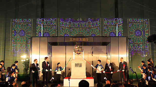 神戸ルミナリエの点灯式