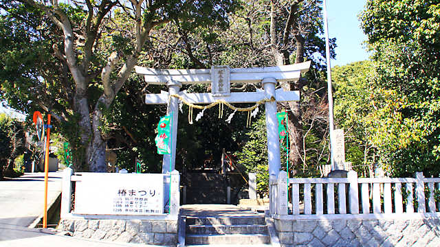 越木岩神社の鳥居