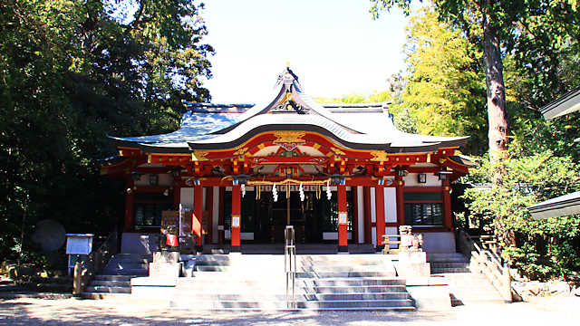 越木岩神社の拝殿