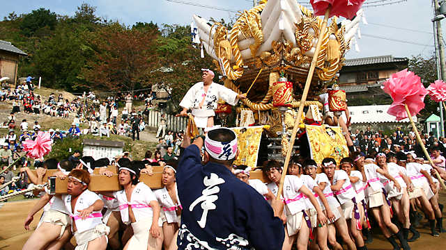 生石神社の秋祭り