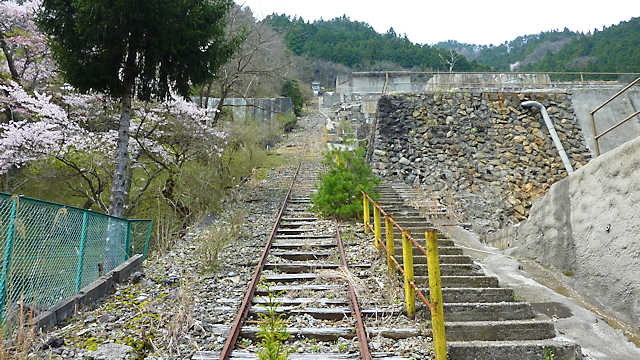 神子畑選鉱場跡（2010年）