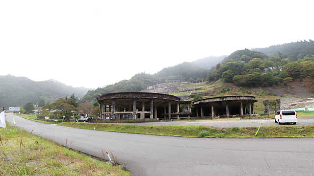 神子畑選鉱場跡（2018年）