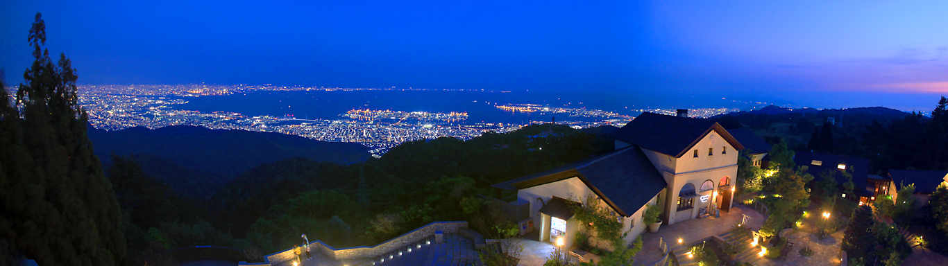 六甲ガーデンテラスと「神戸1000万ドルの夜景」